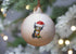 Chihuahua Ceramic Bauble